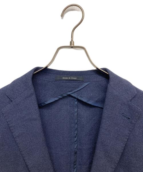 TAGLIATORE（タリアトーレ）TAGLIATORE (タリアトーレ) MONTECARLO SUPER110'sストレッチウールホップサック2Bジャケット ネイビー サイズ:52Rの古着・服飾アイテム