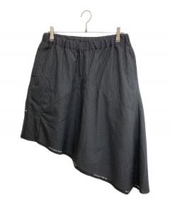 中古・古着通販】sacai (サカイ) Nylon Twill Skirt ブラック サイズ:2
