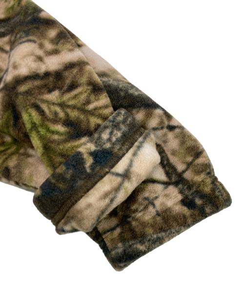 SUPREME（シュプリーム）Supreme (シュプリーム) POLARTEC FACE MASK HALF ZIP HOODED SWEATSHIRT カーキ サイズ:SIZE Mの古着・服飾アイテム