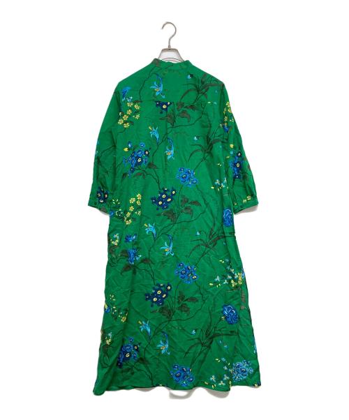 ERDEM（アーデム）ERDEM (アーデム) 長袖シャツワンピース グリーン サイズ:SIZE10の古着・服飾アイテム