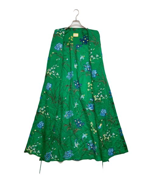 ERDEM（アーデム）ERDEM (アーデム) 長袖シャツワンピース グリーン サイズ:SIZE10の古着・服飾アイテム