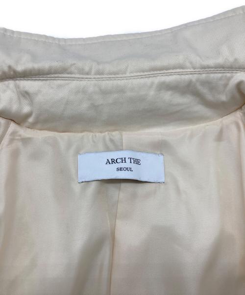 ARCH THE（アーチ ザ）ARCH THE (アーチ ザ) ステンカラーコート ベージュ サイズ:SIZE36の古着・服飾アイテム