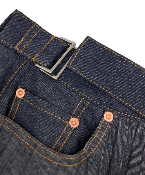 sacai（サカイ）sacai (サカイ) デニムプリーツスカート インディゴ サイズ:SIZE 1の古着・服飾アイテム