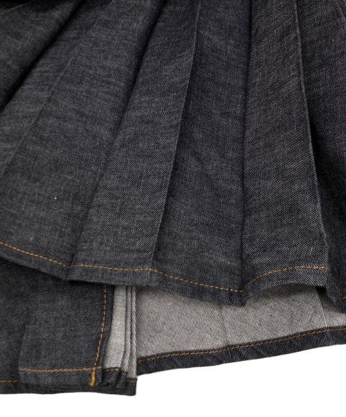 sacai（サカイ）sacai (サカイ) デニムプリーツスカート インディゴ サイズ:SIZE 1の古着・服飾アイテム