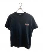 BALENCIAGAバレンシアガ）の古着「キャンペーンTシャツ」｜ブラック