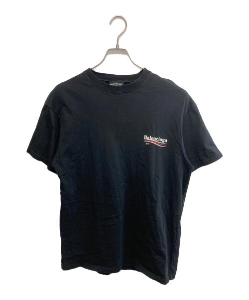 BALENCIAGA（バレンシアガ）BALENCIAGA (バレンシアガ) キャンペーンTシャツ ブラック サイズ:SIZE XSの古着・服飾アイテム