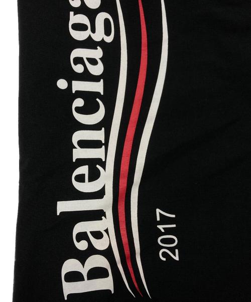 BALENCIAGA（バレンシアガ）BALENCIAGA (バレンシアガ) キャンペーンTシャツ ブラック サイズ:SIZE XSの古着・服飾アイテム