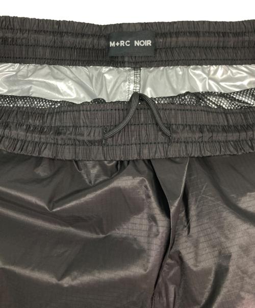 M+RC NOIR（マルシェノア）M+RC NOIR (マルシェノア) リフレクターパンツ ブラック サイズ:Mの古着・服飾アイテム