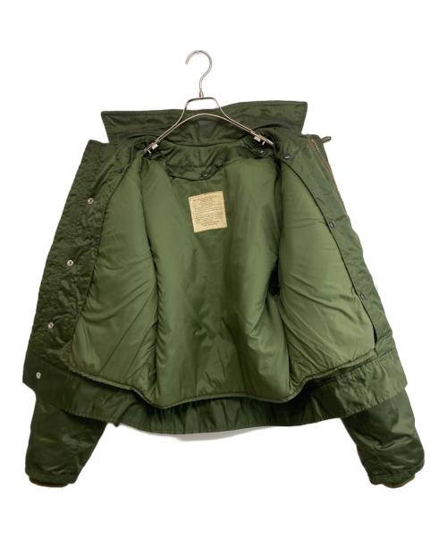 US ARMY（ユーエスアーミー）US ARMY (ユーエスアーミー) ライナー付 A-1 デッキジャケット オリーブ サイズ:SIZE Mの古着・服飾アイテム