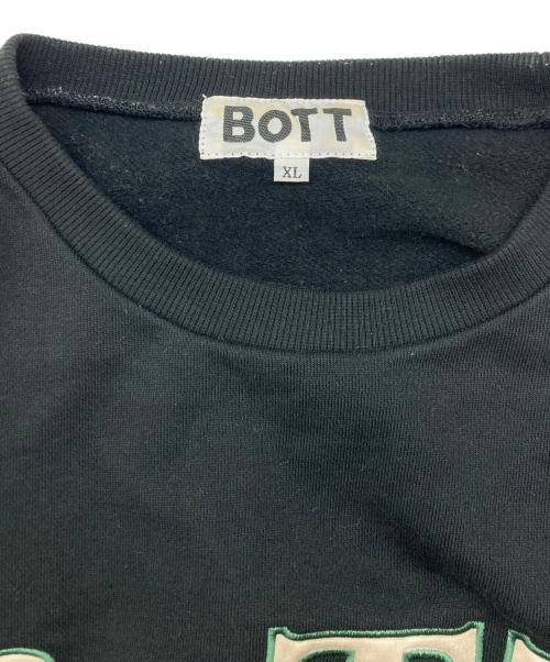 BoTT（ボット）BoTT (ボット) APPLE BUTTER STORE (アップルバターストア) コラボ スウェット ブラック サイズ:SIZE XLの古着・服飾アイテム