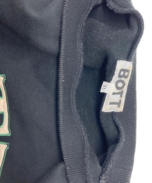 BoTT（ボット）BoTT (ボット) APPLE BUTTER STORE (アップルバターストア) コラボ スウェット ブラック サイズ:SIZE XLの古着・服飾アイテム