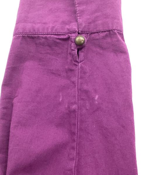 Velnica（ヴェルニカ）Velnica (ヴェルニカ) Vネックシャツワンピース ピンク サイズ:不明の古着・服飾アイテム