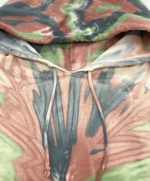 77circa（ナナナナサーカ）77circa (ナナナナサーカ) リメイク タイダイ プルオーバーパーカー ピンク サイズ:表記無しの古着・服飾アイテム