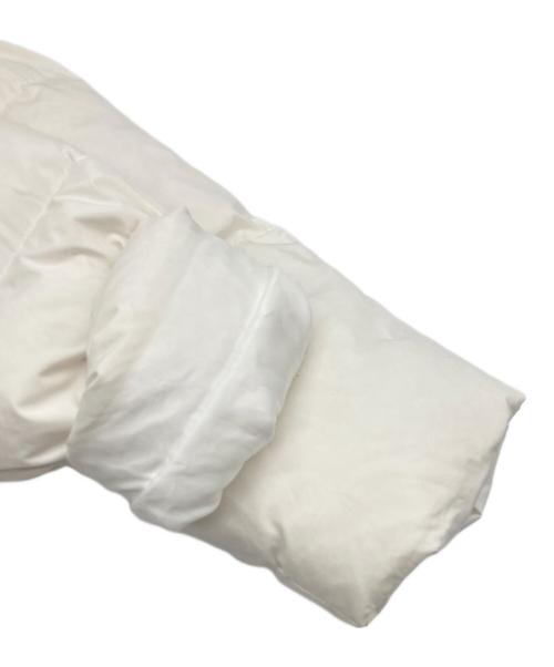 ENFOLD（エンフォルド）ENFOLD (エンフォルド) N/PUタフタ ミニマルダウンジャケット ホワイト サイズ:SIZE 36の古着・服飾アイテム