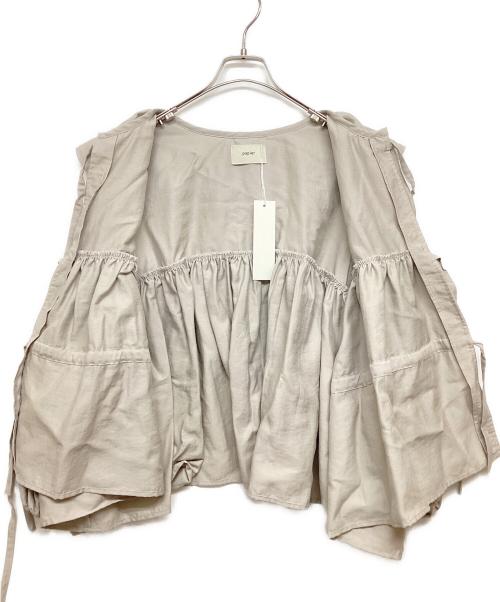 papier（パピエ）papier (パピエ) Tiered gown ベージュ サイズ:SIZE Free 未使用品の古着・服飾アイテム