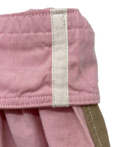 JUNYA WATANABE MAN（ジュンヤワタナベマン）JUNYA WATANABE MAN (ジュンヤワタナベマン) BROOKS BROTHERS (ブルックスブラザーズ) Reconstructed long sleeve shirt ピンク サイズ:SIZE XSの古着・服飾アイテム