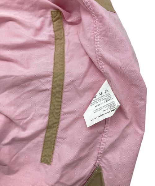 JUNYA WATANABE MAN（ジュンヤワタナベマン）JUNYA WATANABE MAN (ジュンヤワタナベマン) BROOKS BROTHERS (ブルックスブラザーズ) Reconstructed long sleeve shirt ピンク サイズ:SIZE XSの古着・服飾アイテム