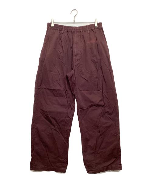 UNDERCOVERISM（アンダーカバーイズム）UNDERCOVERISM (アンダーカバーイズム) ジップポケット イージーパンツ パープル サイズ:SIZE 4の古着・服飾アイテム