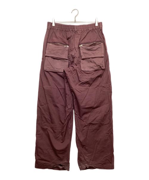 UNDERCOVERISM（アンダーカバーイズム）UNDERCOVERISM (アンダーカバーイズム) ジップポケット イージーパンツ パープル サイズ:SIZE 4の古着・服飾アイテム