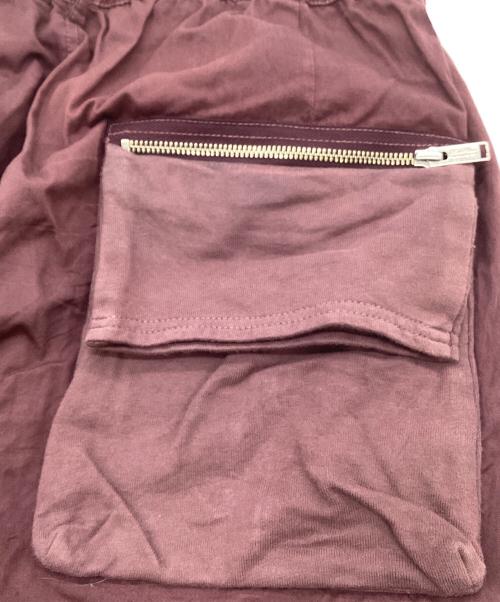 UNDERCOVERISM（アンダーカバーイズム）UNDERCOVERISM (アンダーカバーイズム) ジップポケット イージーパンツ パープル サイズ:SIZE 4の古着・服飾アイテム