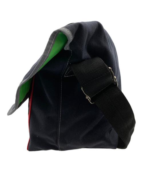 COSSET-BAG（コゼバッグ）COSSET-BAG (コゼバッグ) メッセンジャーバッグ レッド×ブルーの古着・服飾アイテム