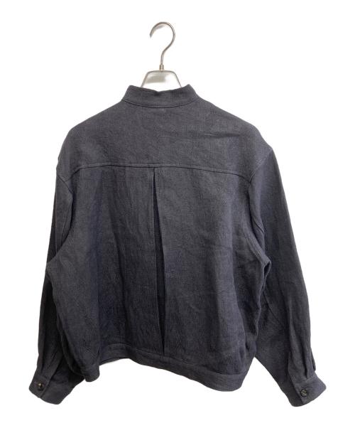 NEZU YOHINTEN（ネヅヨウヒンテン）NEZU YOHINTEN (ネヅヨウヒンテン) リネンジャケット パープル サイズ:SIZE2の古着・服飾アイテム