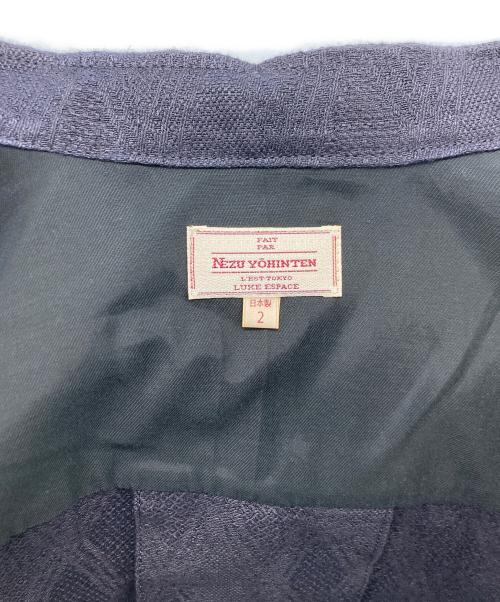 NEZU YOHINTEN（ネヅヨウヒンテン）NEZU YOHINTEN (ネヅヨウヒンテン) リネンジャケット パープル サイズ:SIZE2の古着・服飾アイテム