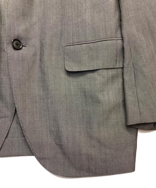 TOMORROW LAND（トゥモローランド）TOMORROW LAND (トゥモローランド) GUABELLO SUPER 130'S & SILK セットアップ グレー サイズ:50の古着・服飾アイテム