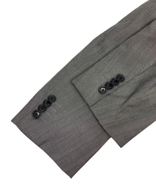 TOMORROW LAND（トゥモローランド）TOMORROW LAND (トゥモローランド) GUABELLO SUPER 130'S & SILK セットアップ グレー サイズ:50の古着・服飾アイテム