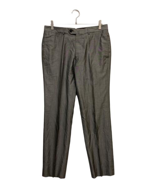 TOMORROW LAND（トゥモローランド）TOMORROW LAND (トゥモローランド) GUABELLO SUPER 130'S & SILK セットアップ グレー サイズ:50の古着・服飾アイテム