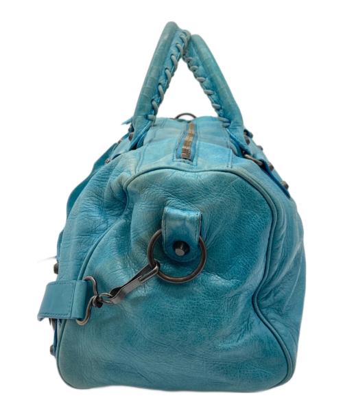 BALENCIAGA（バレンシアガ）BALENCIAGA (バレンシアガ) 2WAYバッグ スカイブルーの古着・服飾アイテム