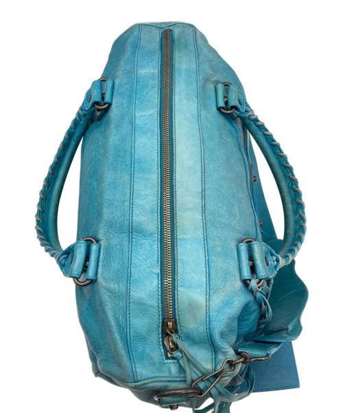 BALENCIAGA（バレンシアガ）BALENCIAGA (バレンシアガ) 2WAYバッグ スカイブルーの古着・服飾アイテム