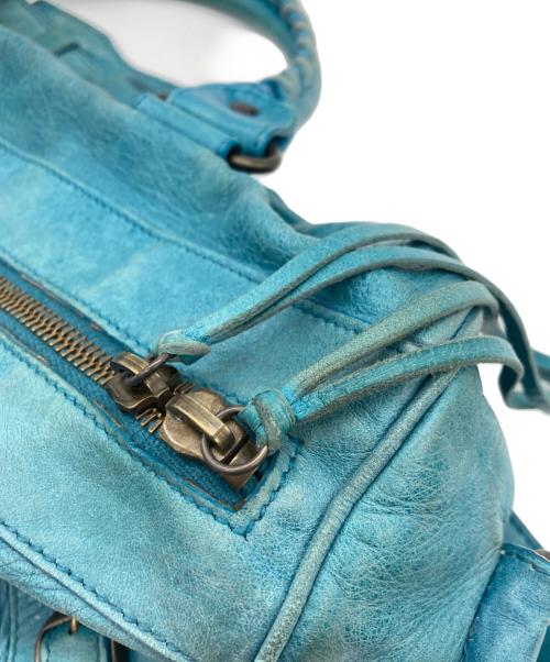 BALENCIAGA（バレンシアガ）BALENCIAGA (バレンシアガ) 2WAYバッグ スカイブルーの古着・服飾アイテム