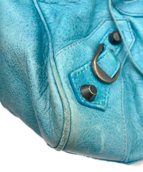 BALENCIAGA（バレンシアガ）BALENCIAGA (バレンシアガ) 2WAYバッグ スカイブルーの古着・服飾アイテム