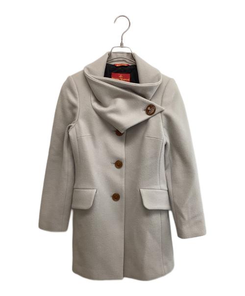 Vivienne Westwood RED LABEL（ヴィヴィアンウエストウッドレッドレーベル）Vivienne Westwood RED LABEL (ヴィヴィアンウエストウッドレッドレーベル) ウールジャケット ライトグレー サイズ:SIZE　2の古着・服飾アイテム