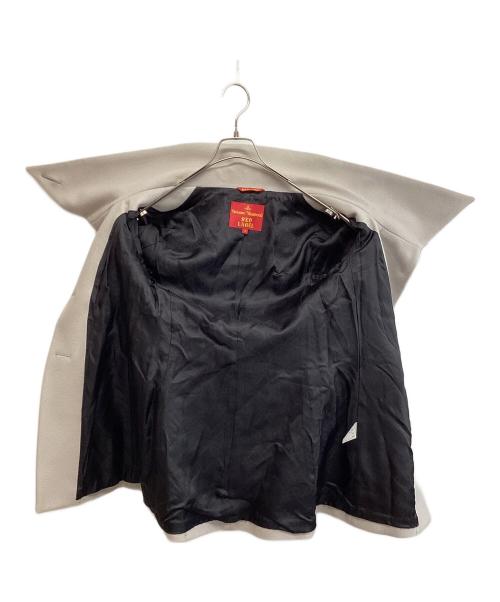 Vivienne Westwood RED LABEL（ヴィヴィアンウエストウッドレッドレーベル）Vivienne Westwood RED LABEL (ヴィヴィアンウエストウッドレッドレーベル) ウールジャケット ライトグレー サイズ:SIZE　2の古着・服飾アイテム