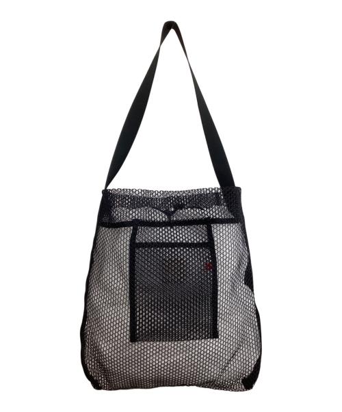 Graphpaper（グラフペーパー）Graphpaper (グラフペーパー) AL (オル) メッシュトートバッグ ブラックの古着・服飾アイテム