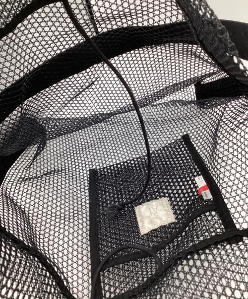 Graphpaper（グラフペーパー）Graphpaper (グラフペーパー) AL (オル) メッシュトートバッグ ブラックの古着・服飾アイテム