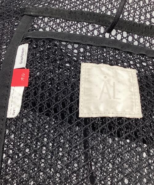 Graphpaper（グラフペーパー）Graphpaper (グラフペーパー) AL (オル) メッシュトートバッグ ブラックの古着・服飾アイテム