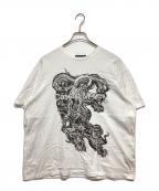 CASELLA MEYERカゼッラ マイヤー）の古着「プリントTシャツ」｜ホワイト