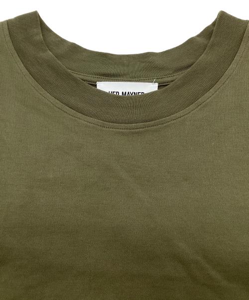 Hed Mayner（ヘド メイナー）Hed Mayner (ヘド メイナー) オーバーサイズTシャツ カーキ サイズ:SIZE XXSの古着・服飾アイテム