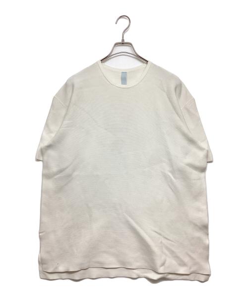 CFCL（シーエフシーエル）CFCL (シーエフシーエル) GARTER CREW NECK TEE ホワイト サイズ:SIZE 5の古着・服飾アイテム