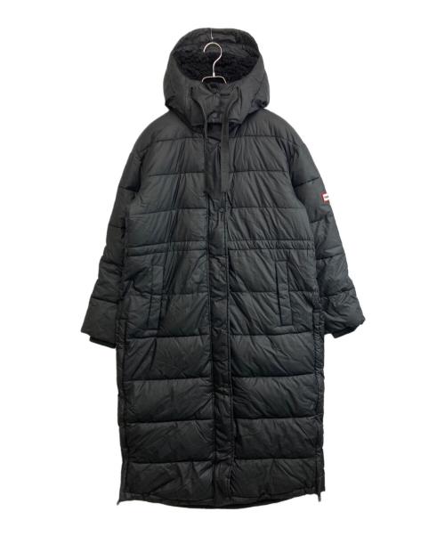 HUNTER（ハンター）HUNTER (ハンター) ロングパッファーダウンコート ブラック サイズ:SIZE M 未使用品の古着・服飾アイテム