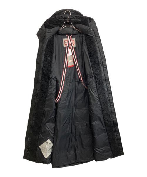 HUNTER（ハンター）HUNTER (ハンター) ロングパッファーダウンコート ブラック サイズ:SIZE M 未使用品の古着・服飾アイテム