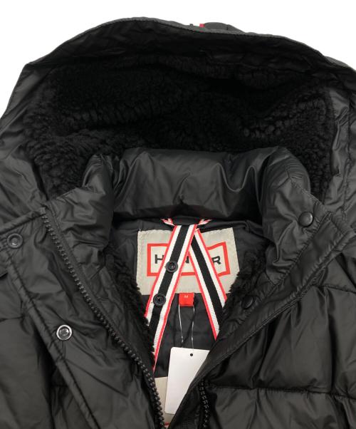 HUNTER（ハンター）HUNTER (ハンター) ロングパッファーダウンコート ブラック サイズ:SIZE M 未使用品の古着・服飾アイテム