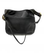 COACHコーチ）の古着「ショルダーバッグ」｜ブラック