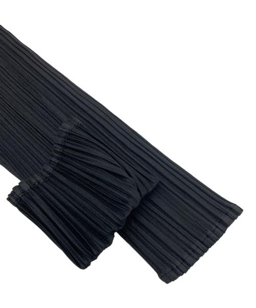 PLEATS PLEASE（プリーツプリーズ）PLEATS PLEASE (プリーツプリーズ) プリーツカットソー ブラック サイズ:SIZE 3の古着・服飾アイテム