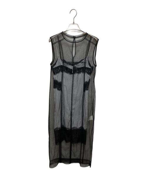 MAISON SPECIAL（メゾンスペシャル）MAISON SPECIAL (メゾンスペシャル) Tulle Layered Dress ブラック サイズ:36の古着・服飾アイテム