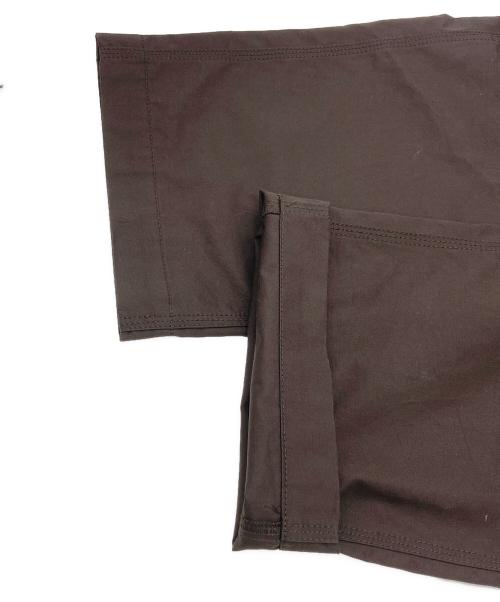 CAMIEL FORTGENS（カミエルフォートヘンス）CAMIEL FORTGENS (カミエルフォートヘンス) ワーカーパンツ ブラウン サイズ:XSの古着・服飾アイテム