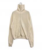 STUDIO NICHOLSONスタジオ ニコルソン）の古着「ドライバーズリブニットジャケット」｜アイボリー